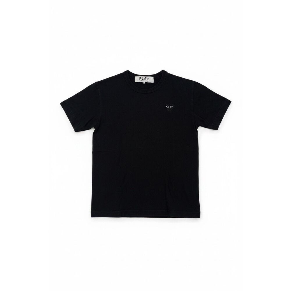 Comme des Garçons PLAY Men's Black Heart T-Shirt Top Size Medium